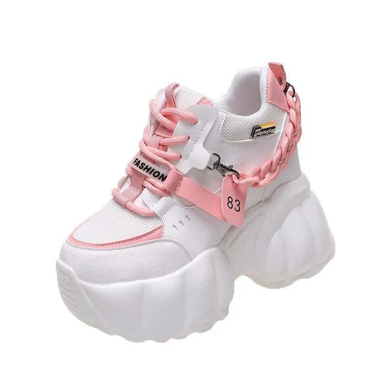 Chain Chunky Sneakers for Women Maxct