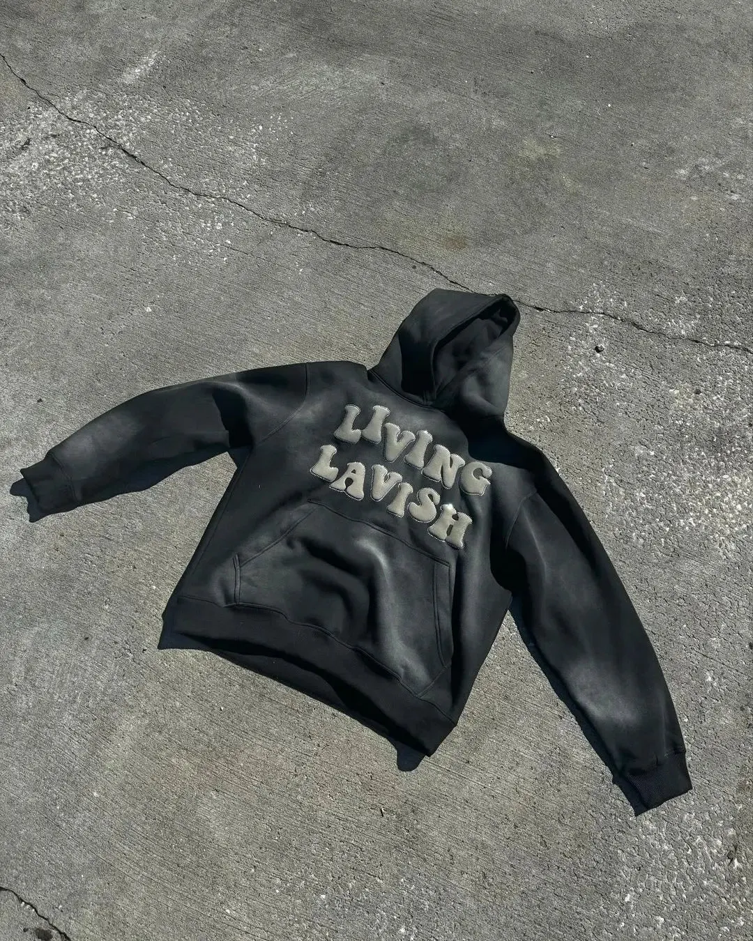 Maxct Y2k Winter Long Sleeved Hoodie Sweatshirt Oversized Winter Clothes Streetwear Y2k Vintage Punk Graffiti Print Top School Ootd