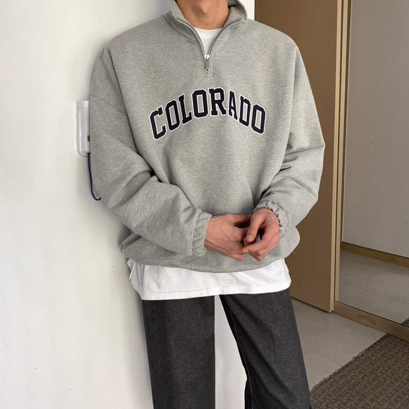 Maxct 6492 Half Zip-Up Colorado Turtleneck Sweater