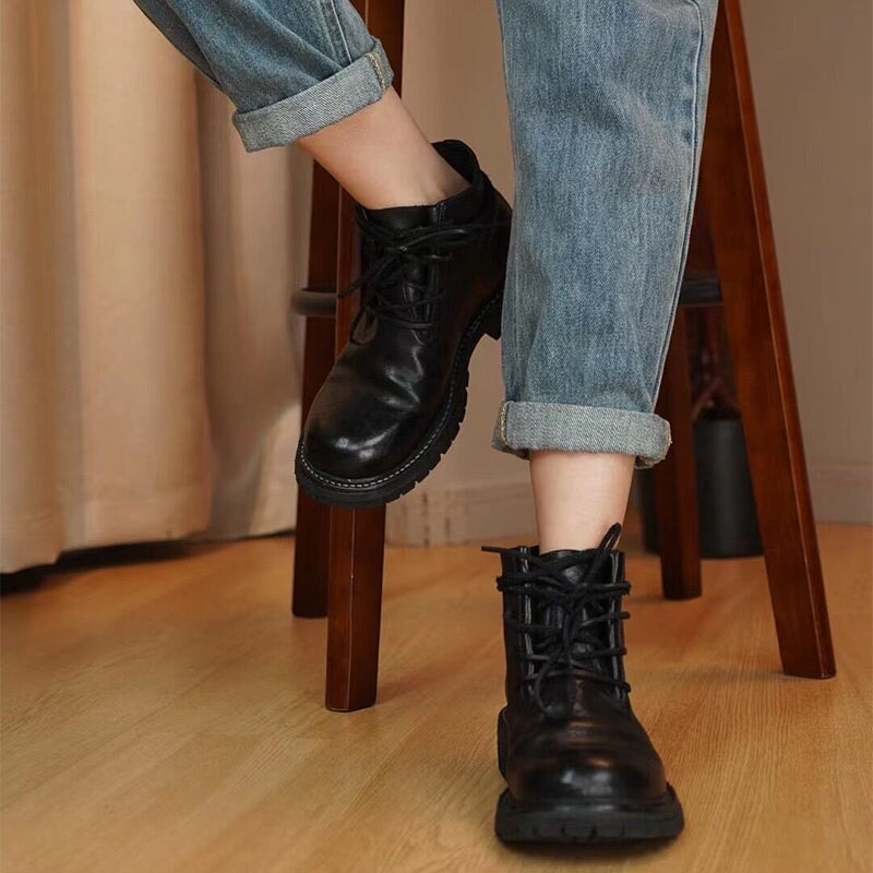 Goodyear Horse Oxford Boots Sweet and Cool Ankle Boots Maxct