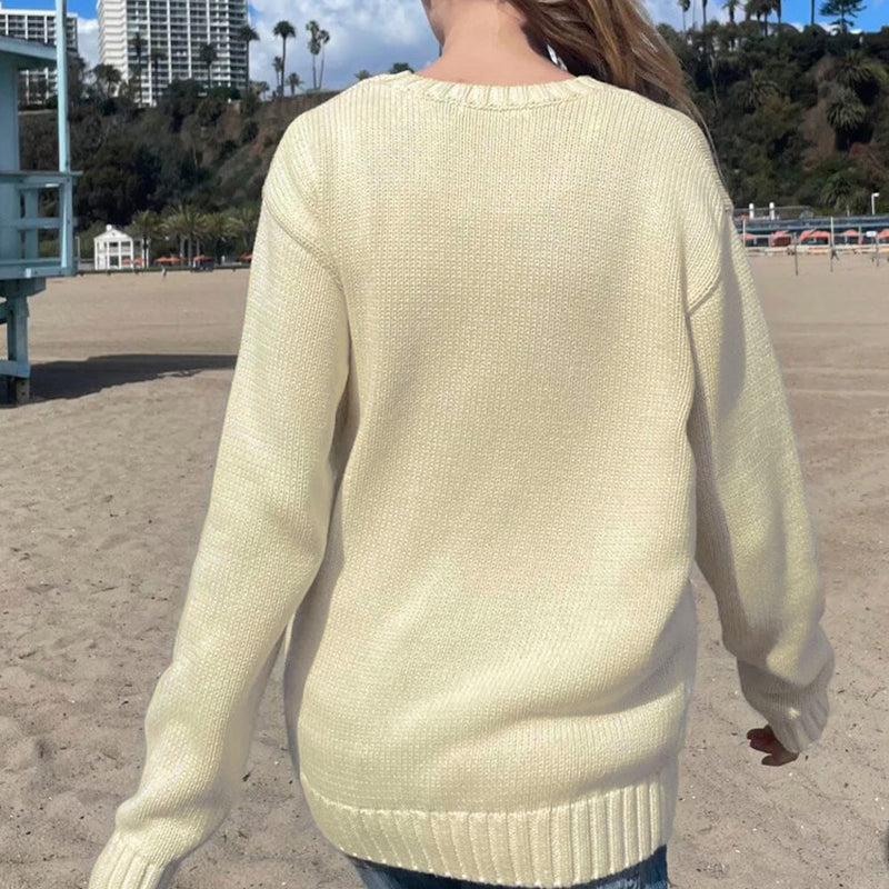 Maxct Mable American Flag Sweater