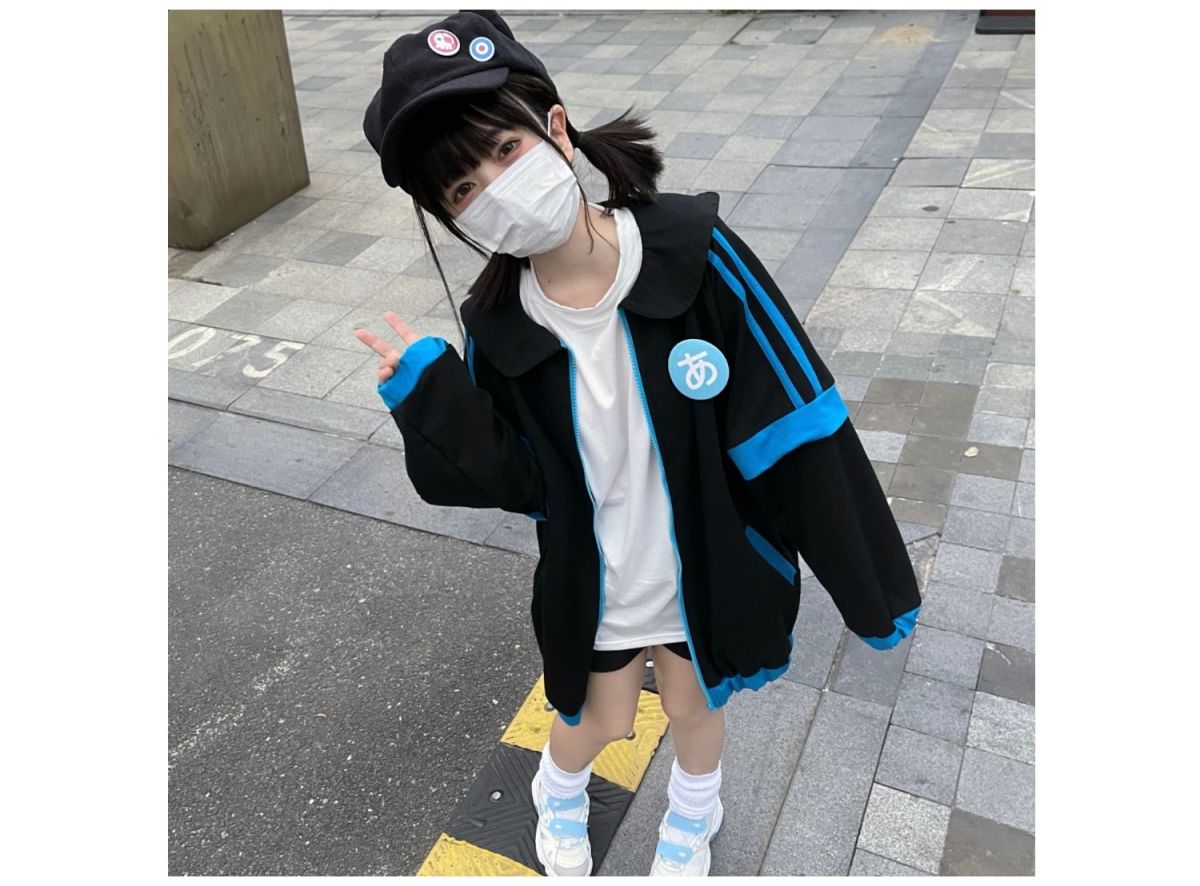 New Japanese Kawaii Jackets Y2K Women Cute Oversized Sweatshirt Preppy Outwear Harajuku Grunge Fairy Clothes Chaquetas Mujer