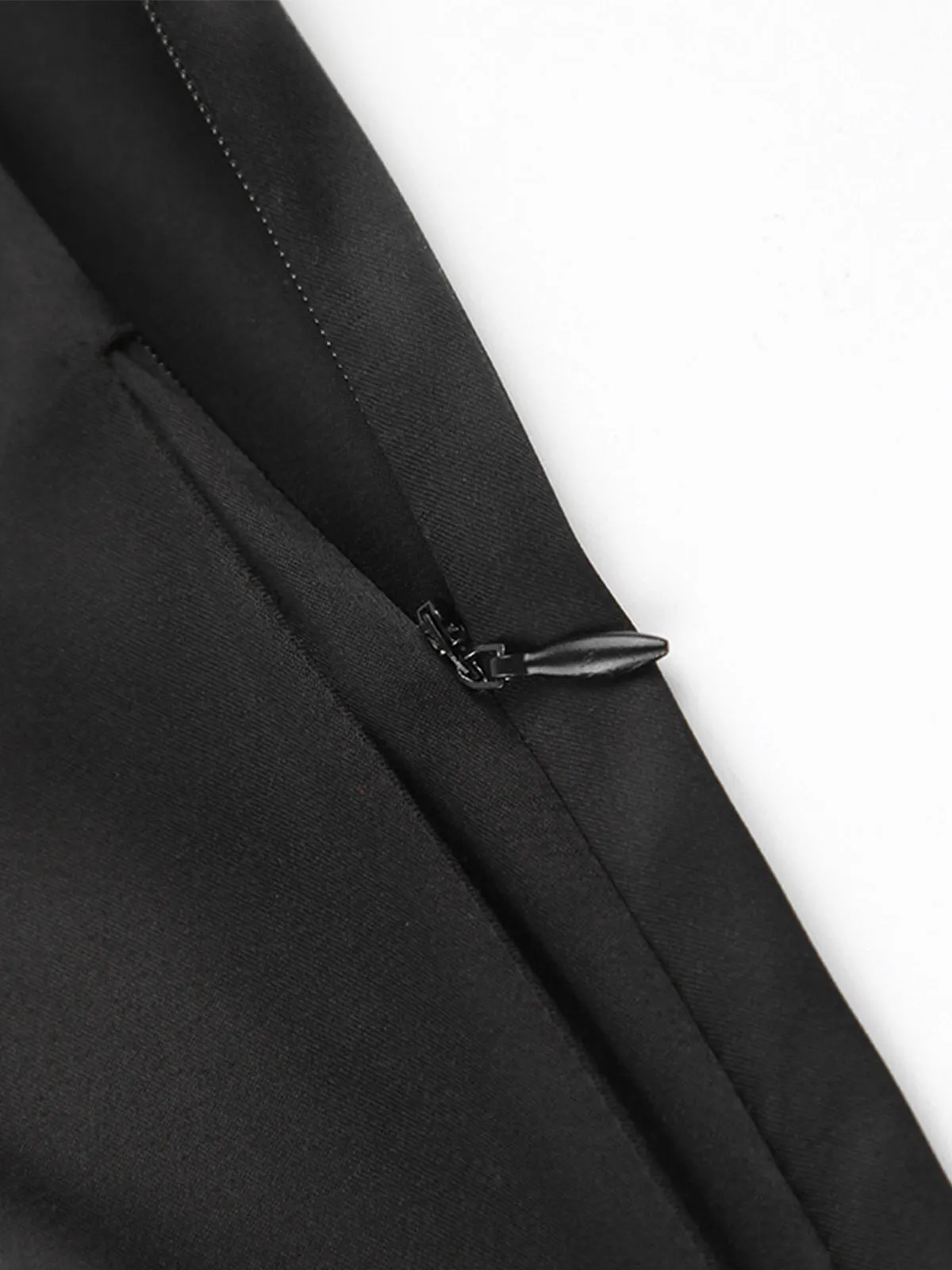 Maxct Oversized Satin Wide Leg Dress Pants