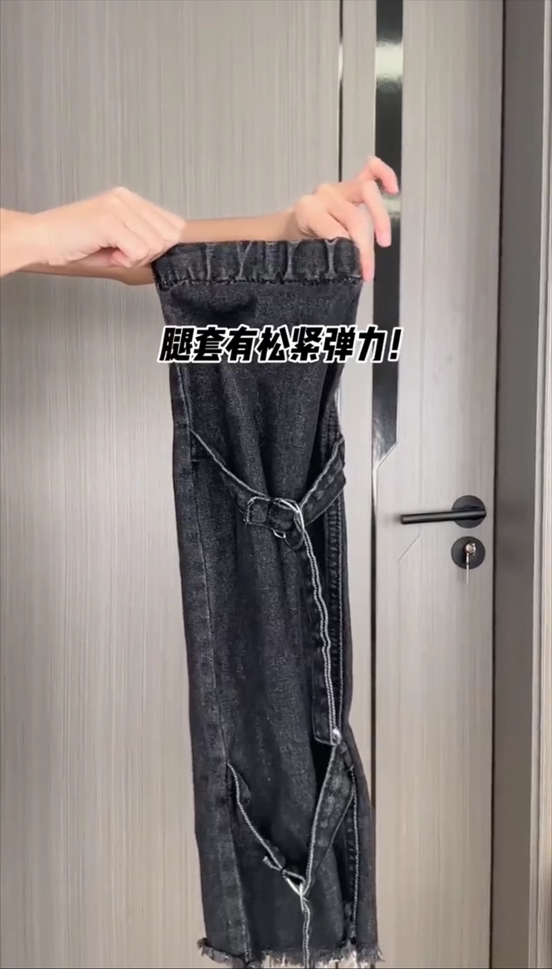 Midnight Black Jeans High Waist Shorts