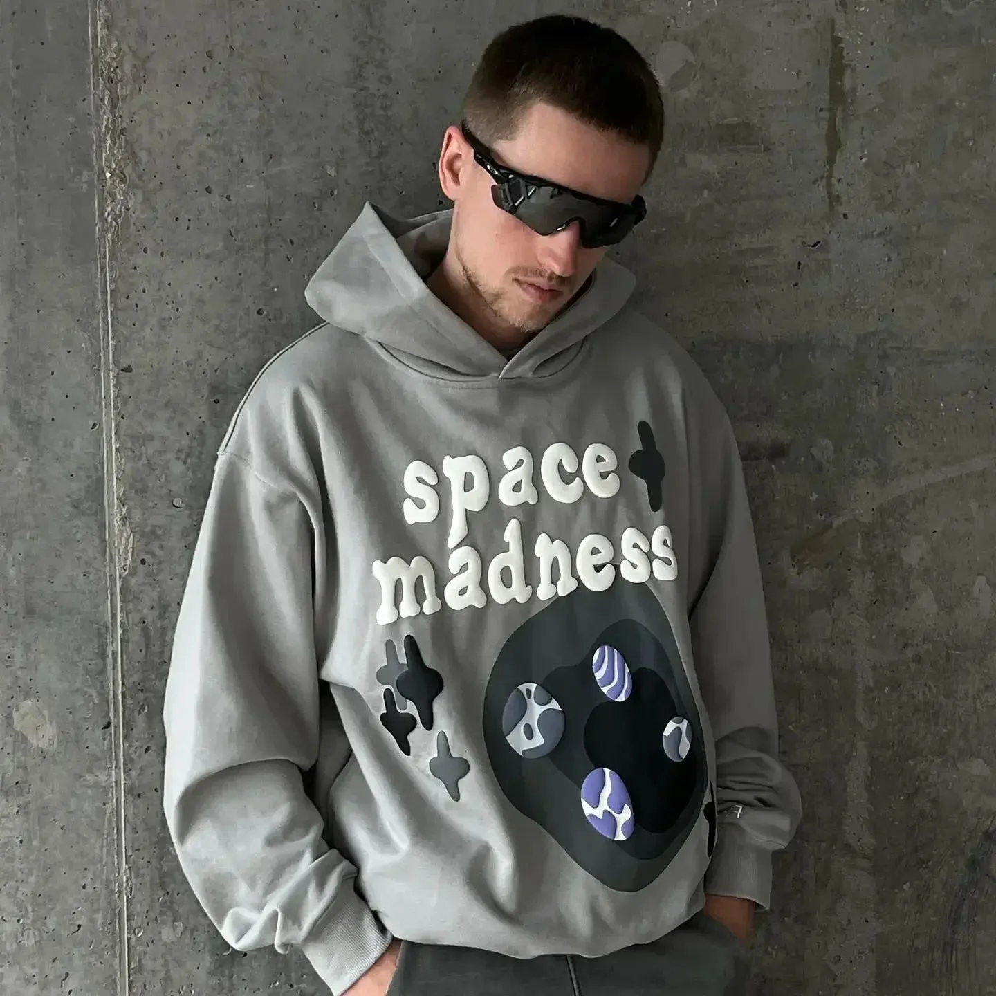Broken Planet Hoodie - Unisex Oversized 3D for All Seasons Maxct