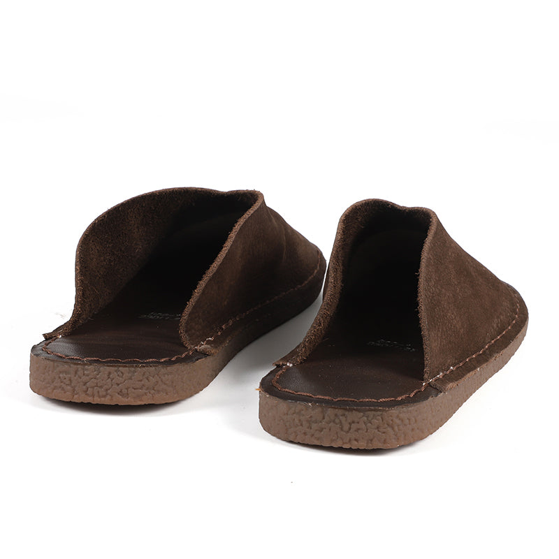 Women's Slippers Sandals  Flats Casual Slip On Shoes Brown/Coffee Maxct