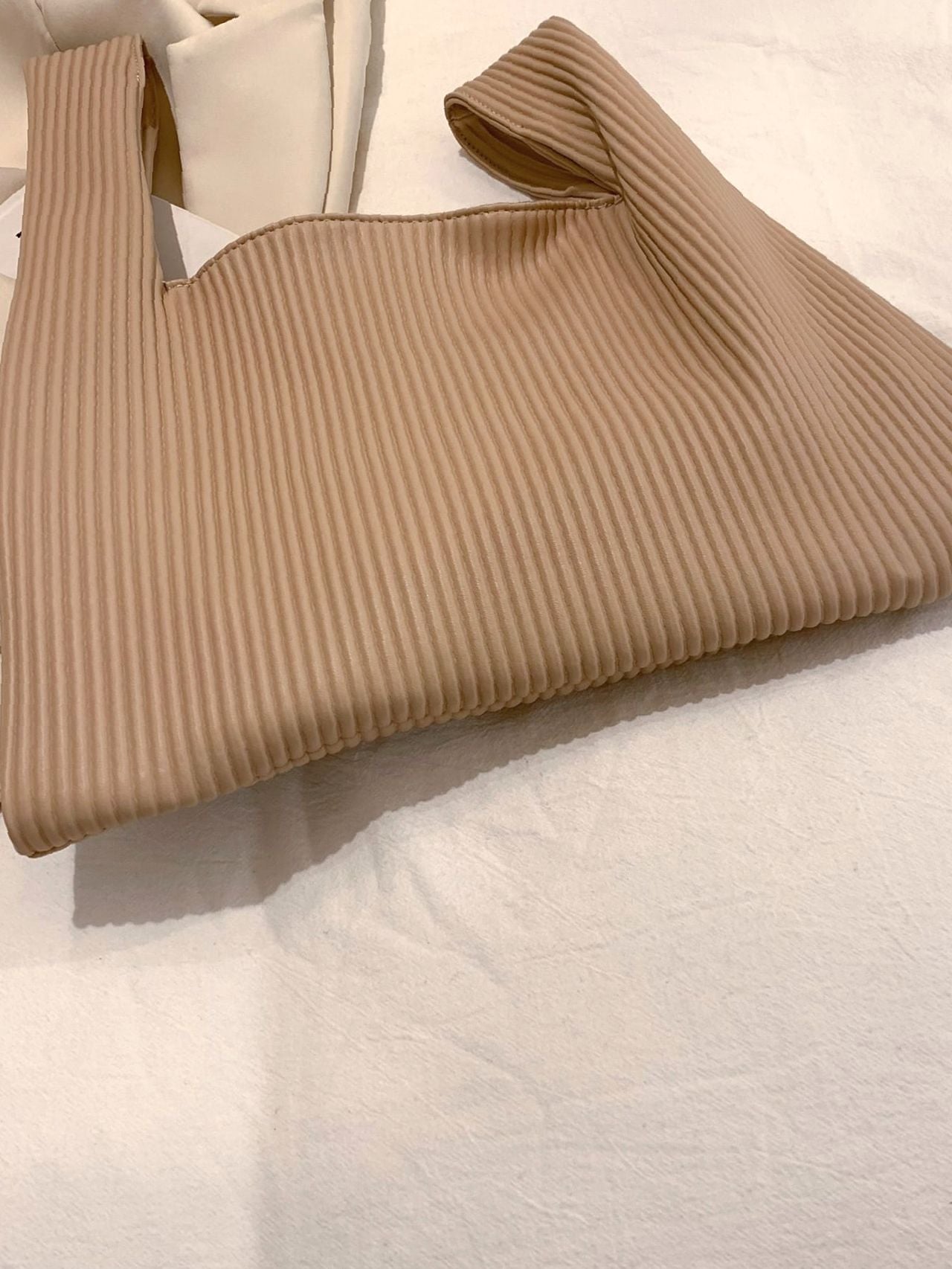 Maxct - Minimalist Embossed Top Handle Bag  - Women Tote Bags