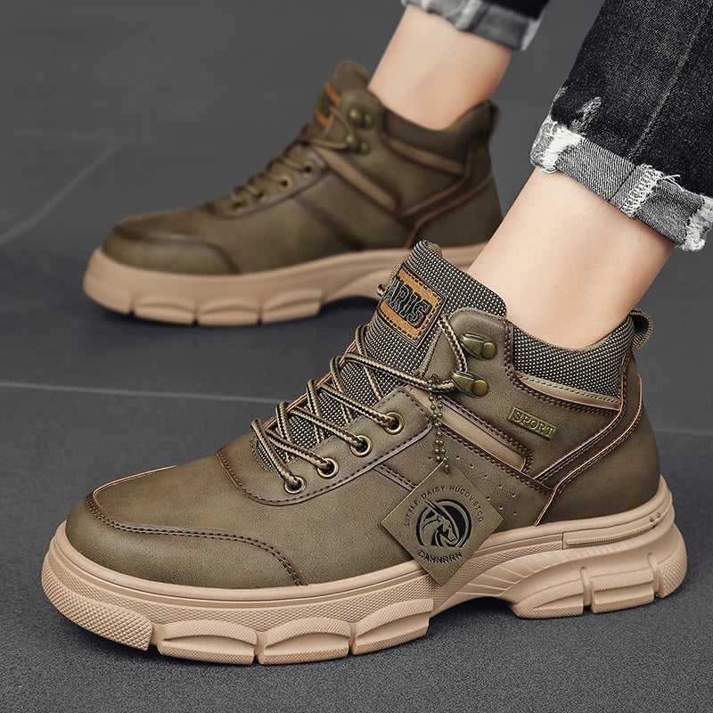 High-Top Platform Men's Martin Boots Maxct