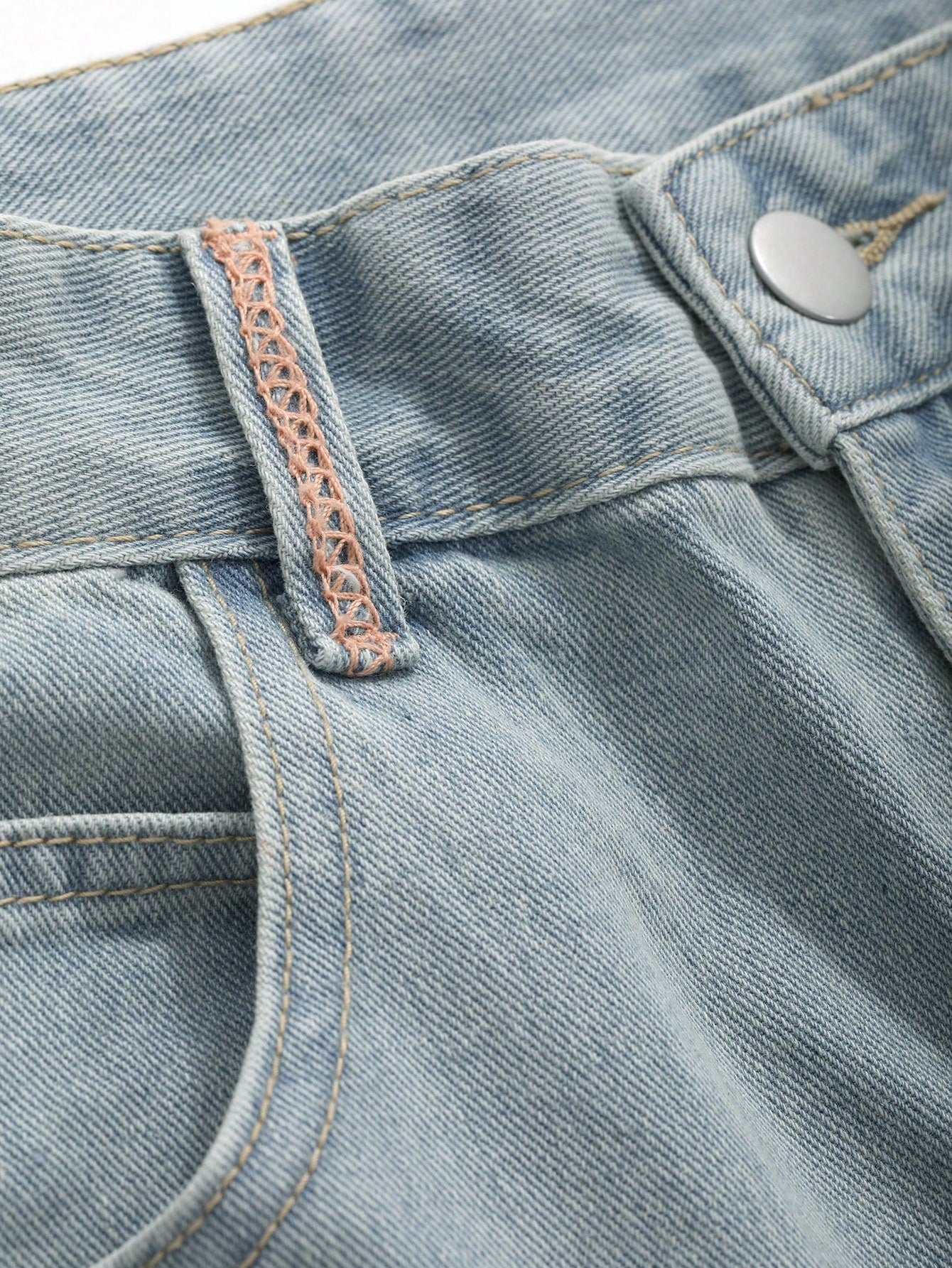 Maxct Women's Loose Fit Casual Wide-Leg Denim Pants With Pockets