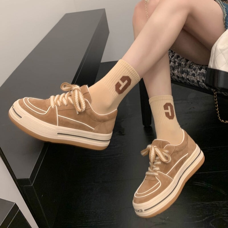 Women's Chunky Low-top Sneakers Maxct