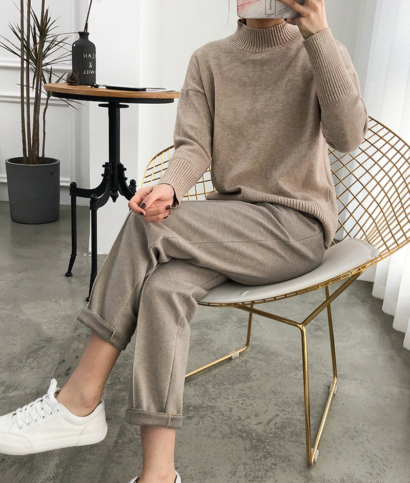 Wool Thicken Style Pencil Long Pants Maxct