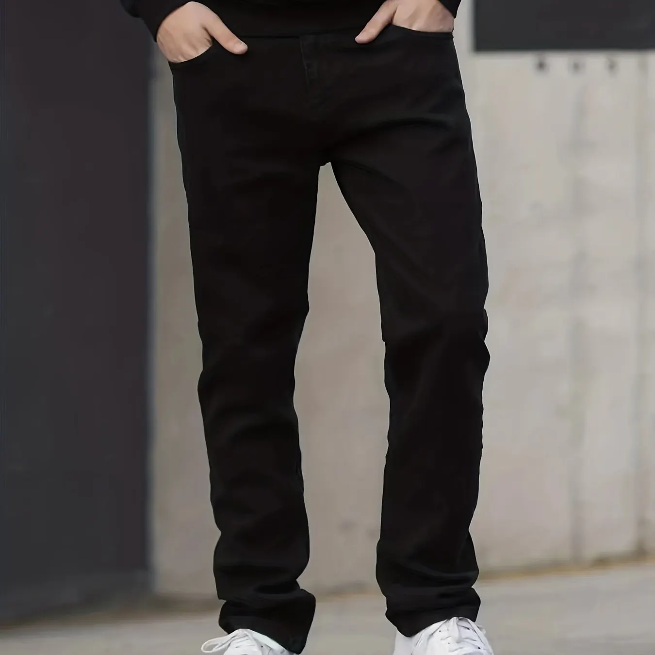 Maxct  Men's Casual Regular Fit Jeans With Pockets