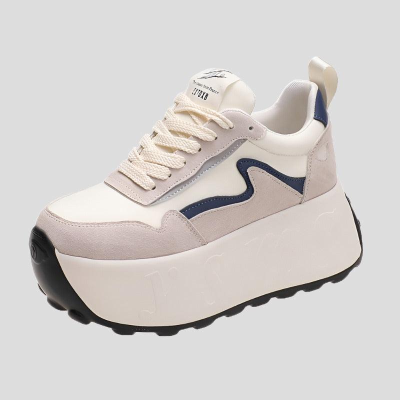 Thick Bottom Platform Sneakers for Women Footwear Trainer Maxct