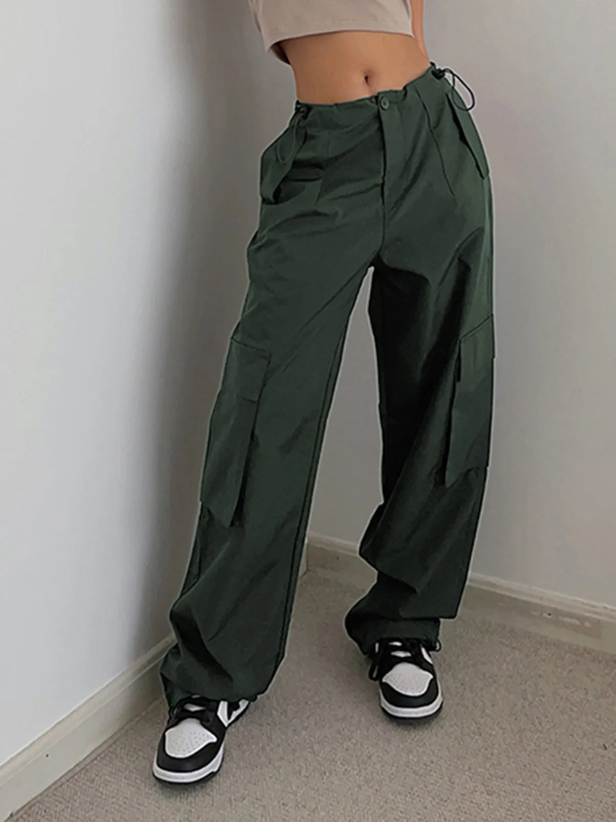Maxct Boho Cargo Parachute Pants