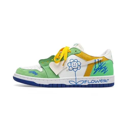 Low-top Graffiti Sneakers for Women Maxct