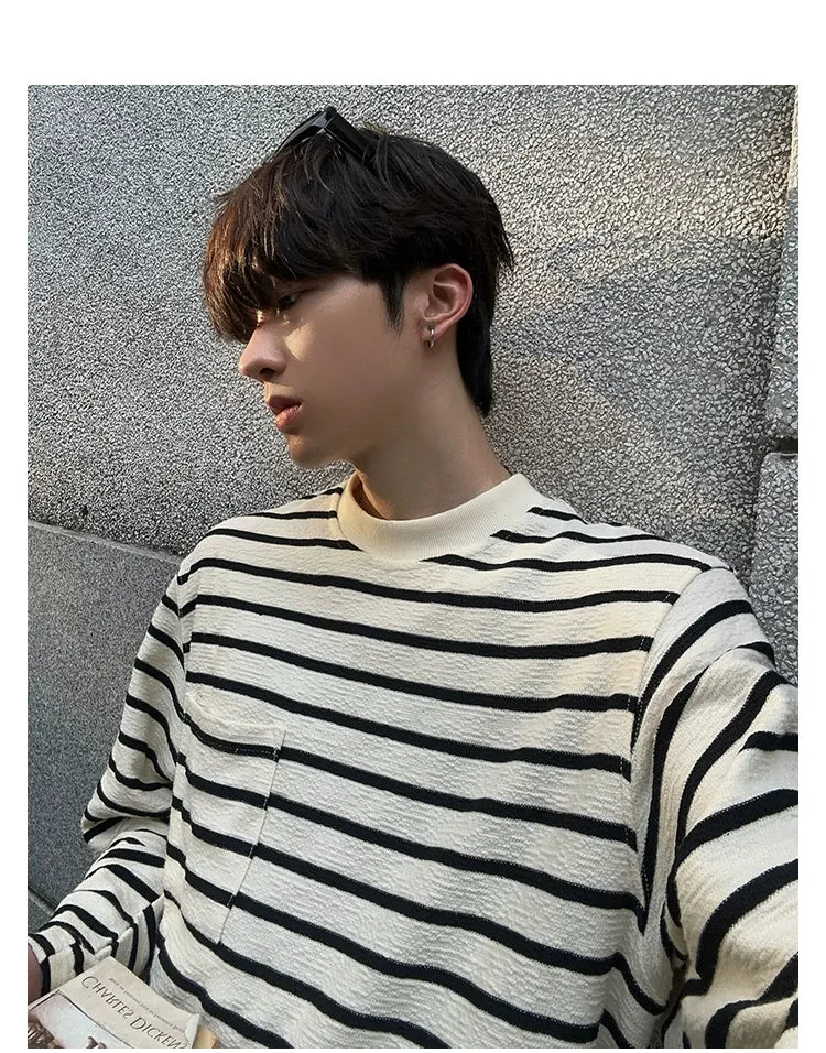JM Long Sleeve Striped Shirt Maxct