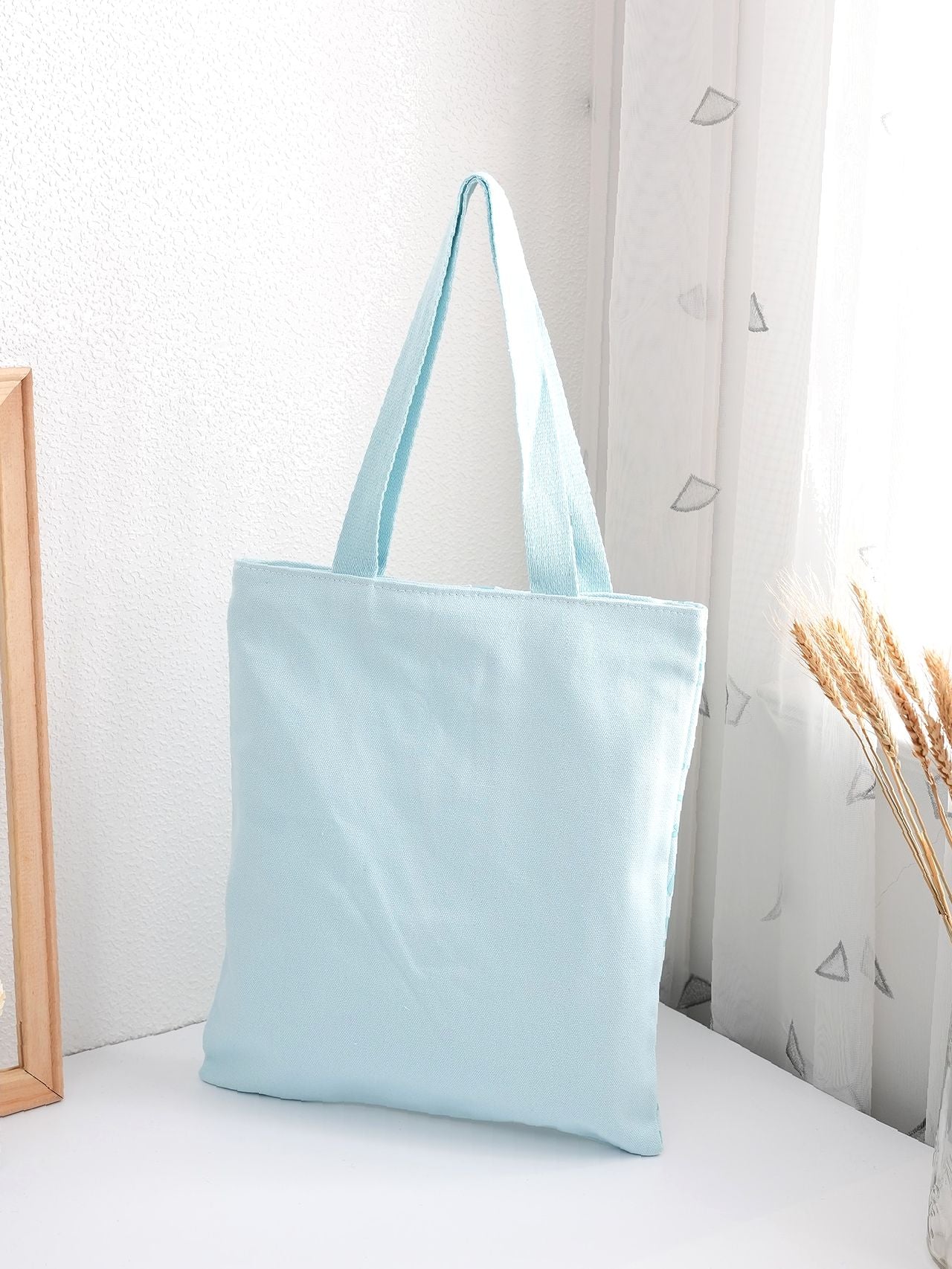 Maxct - Letter Graphic O-ring Zipper Front Shoulder Tote Bag  - Women Tote Bags