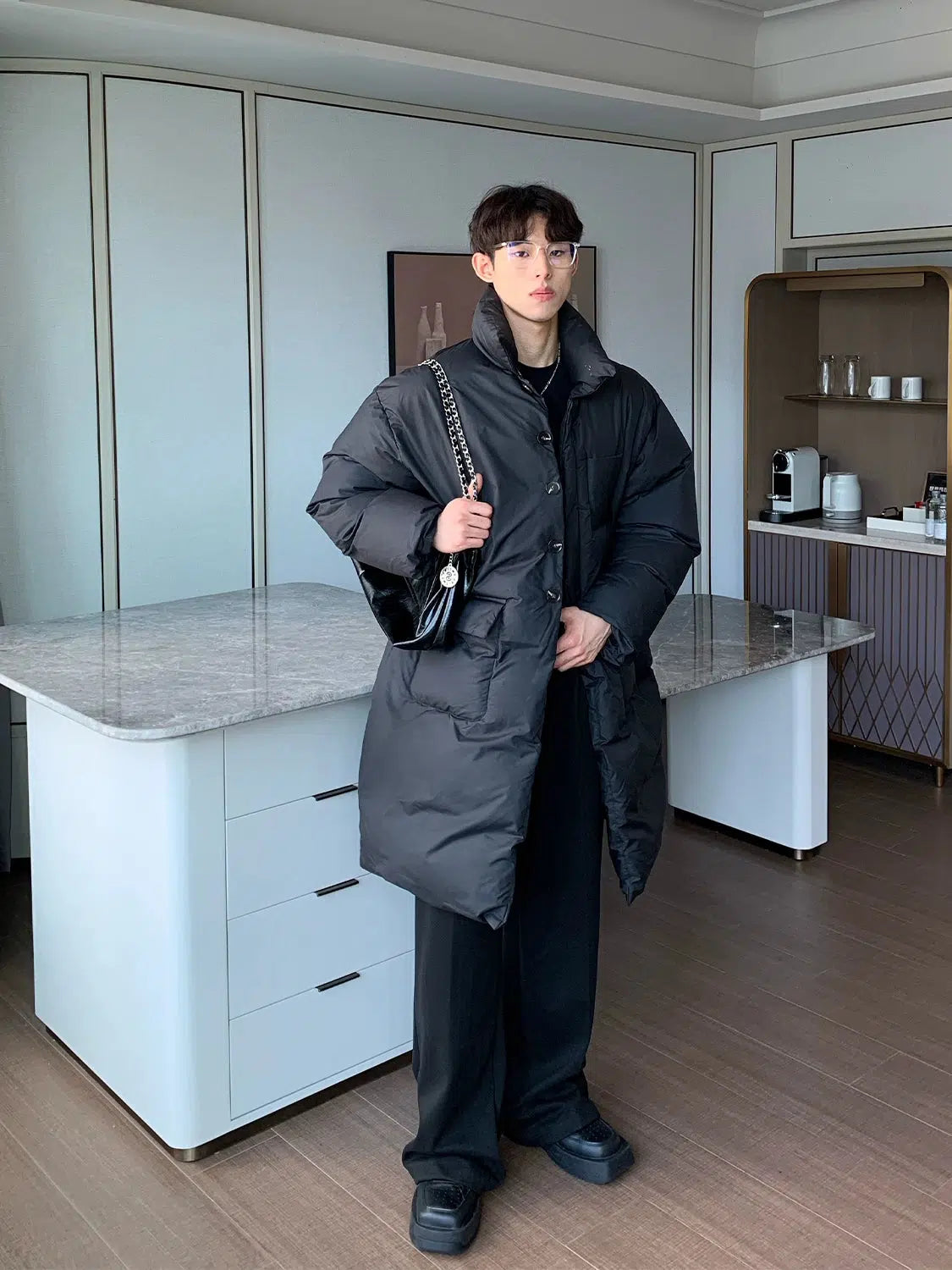 Maxct Thickened Mid-length Puffer Coat