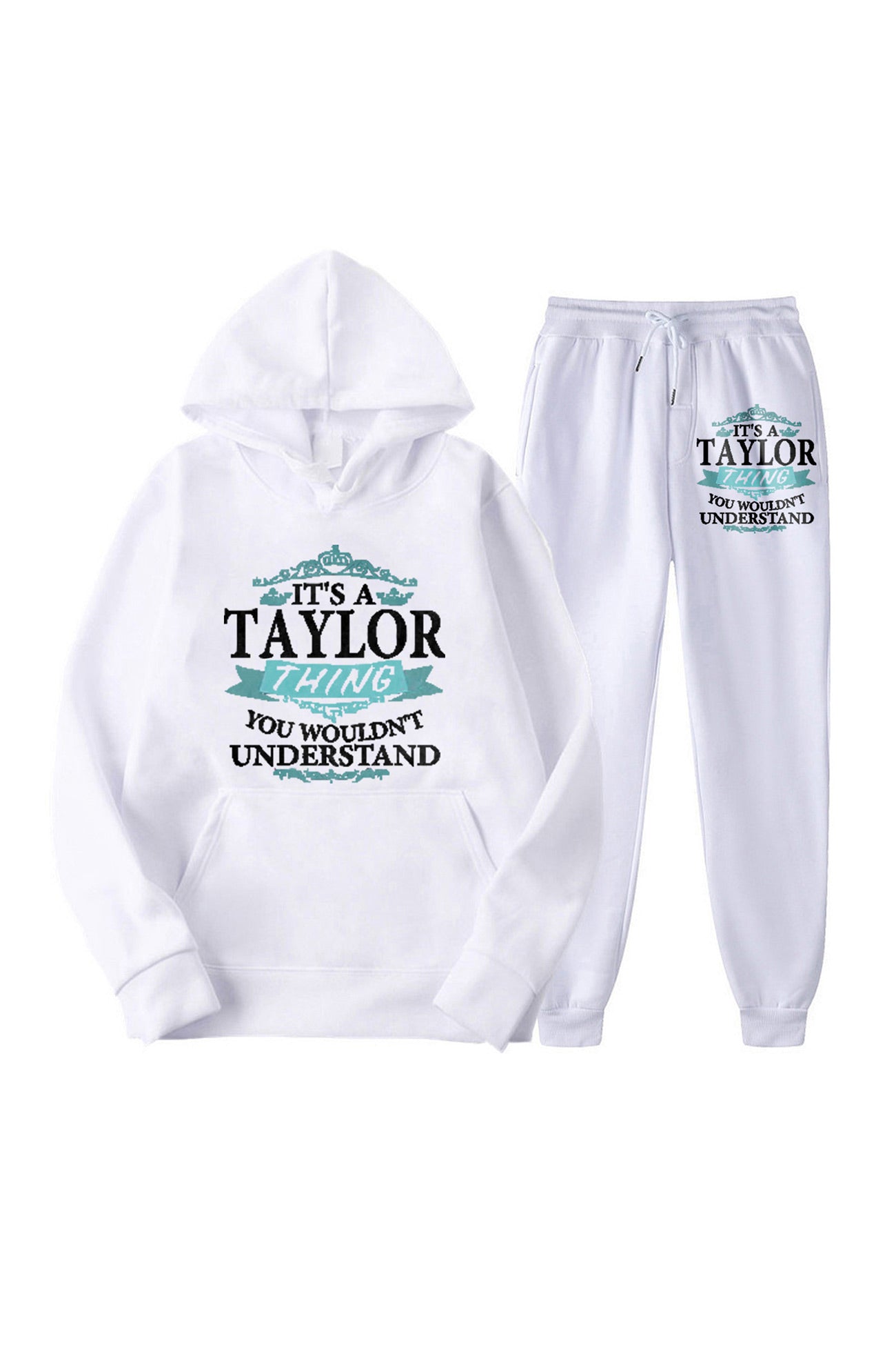 Maxct Taylor's Graphic Hoodie Long Pants Suits