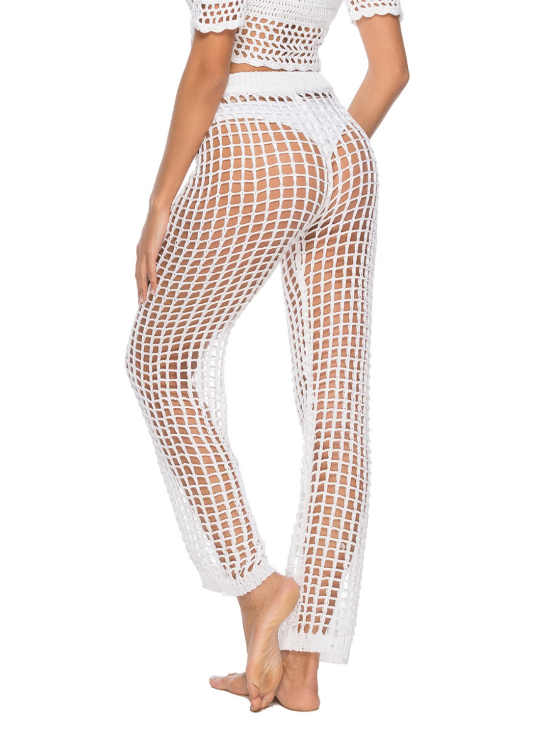 Maxct &Cutout High Waist Swim Pants