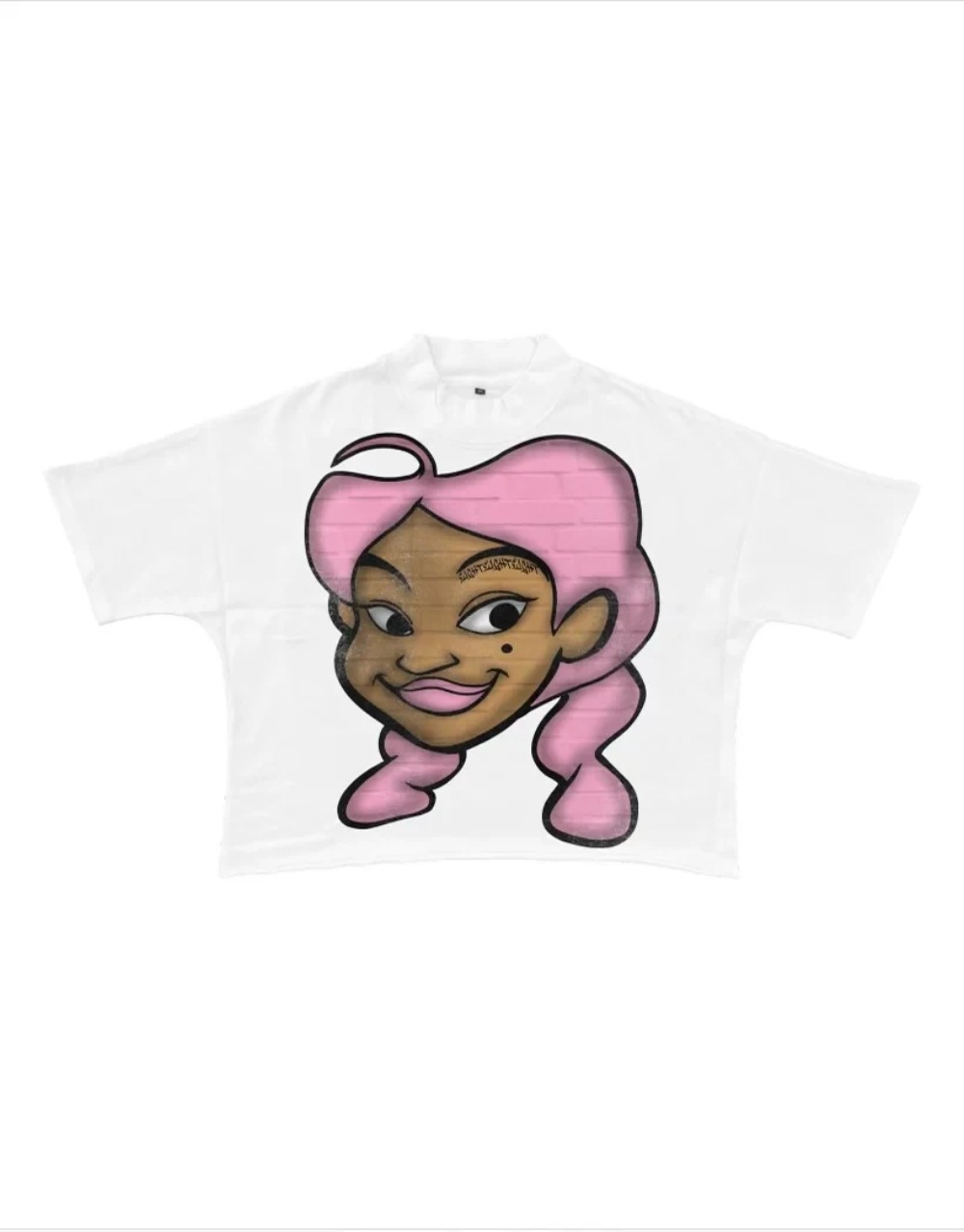 Streetwear Hip Hop Cartoon Character Graphic Printed T Shirt New Harajuku Gothic Cotton Drop Sleeves Oversized T Shirt Men Women