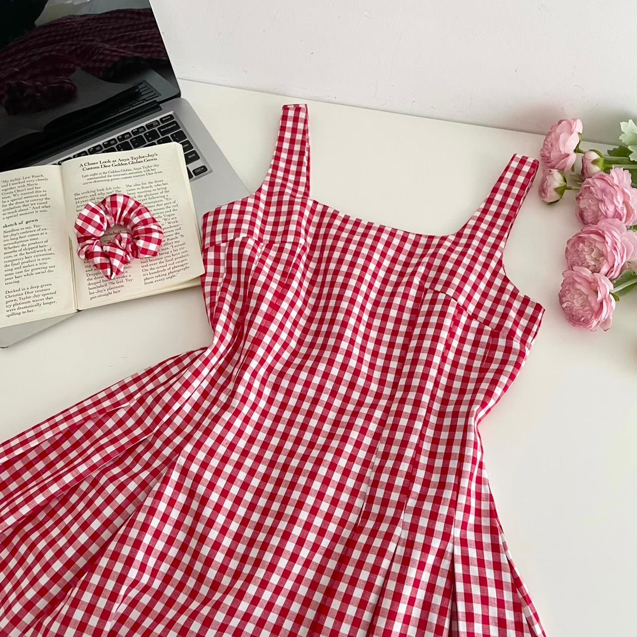 Candy Shop Gingham Mini Dress Maxct
