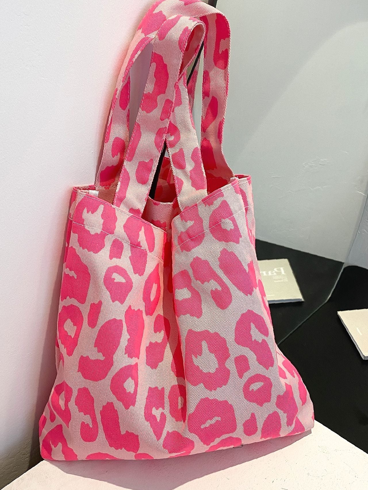 Maxct - Leopard Pattern Tote Bag  - Women Tote Bags