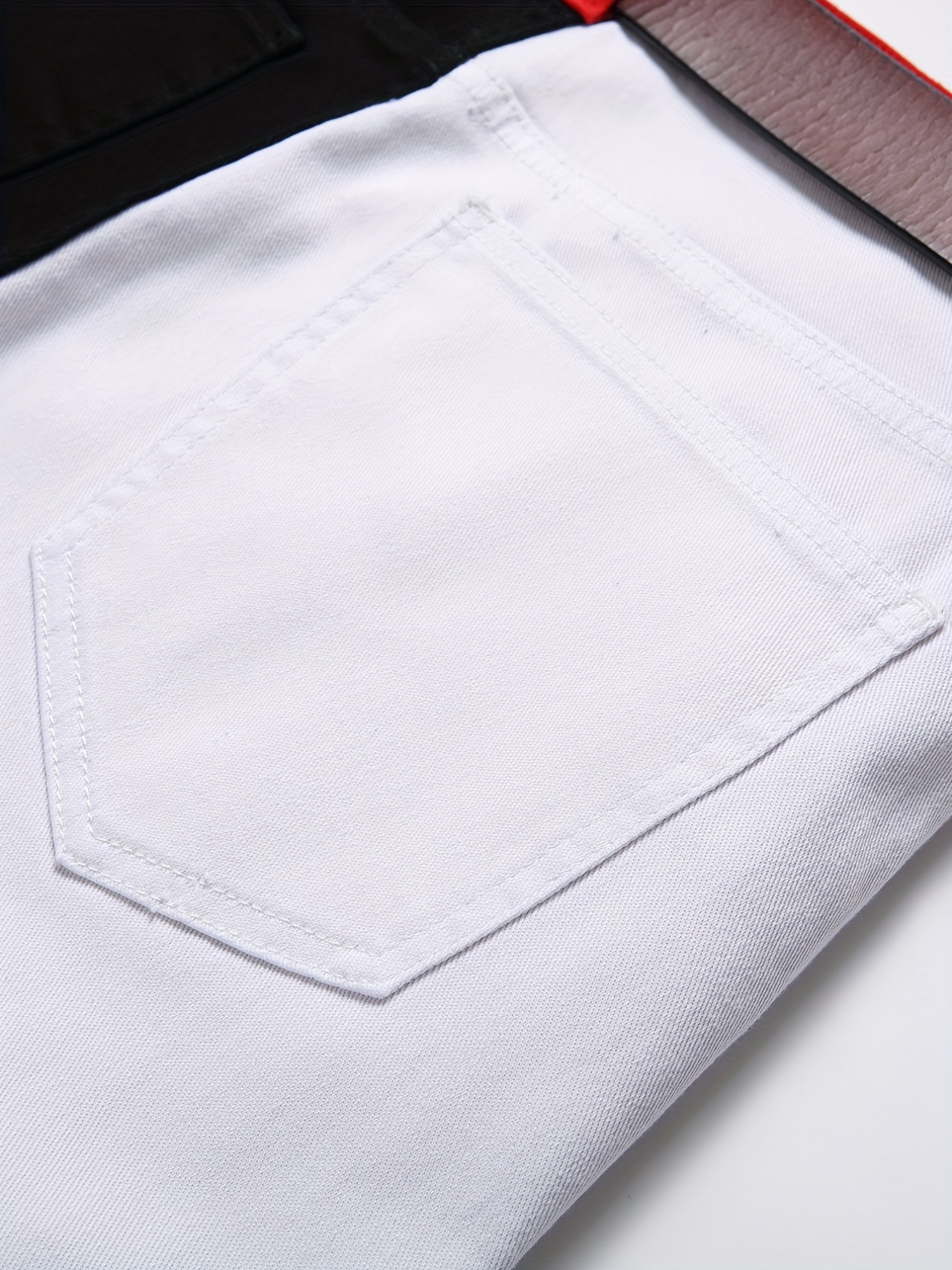 Men's Slim Straight Fit Jeans Casual Washed Stretch Denim Jeans Best Sellers