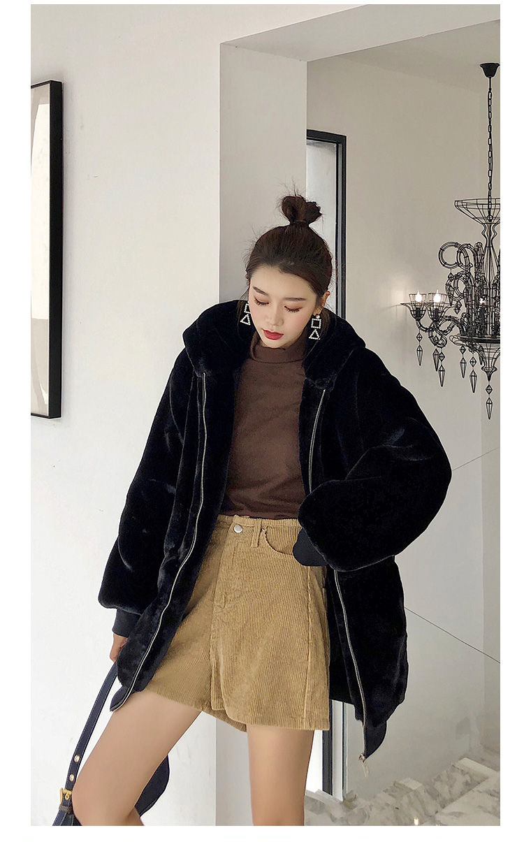 Women's Warm Fluffy Loose Hoodie - true deals club