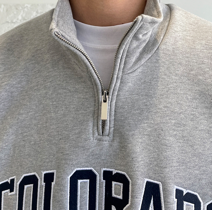 Maxct 4100 Half Zip-Up Colorado Turtleneck Sweater