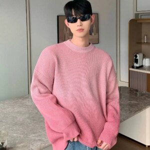 Maxct Loose fit Gradient Color Sweater