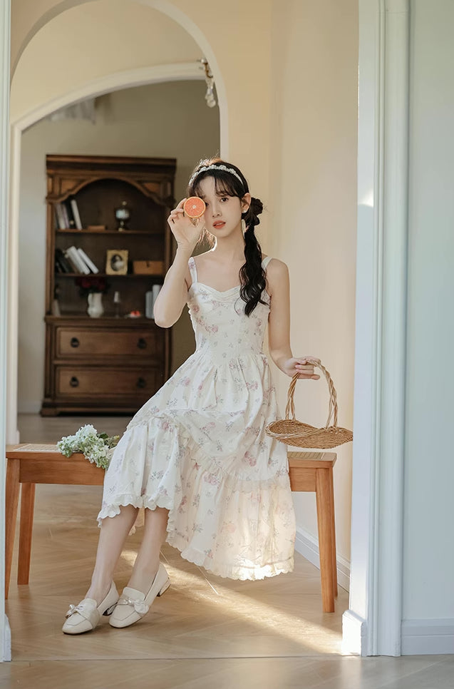 Sweet Rose Midi Dress Maxct