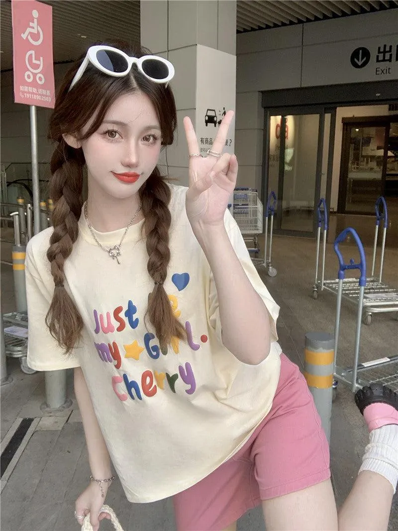 Maxct &Just Be My Girl Cherry Tee