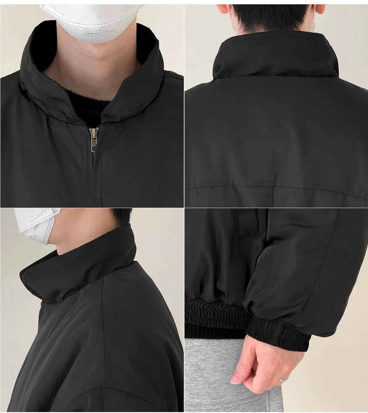Maxct Soft Stand-collar Cotton Jacket