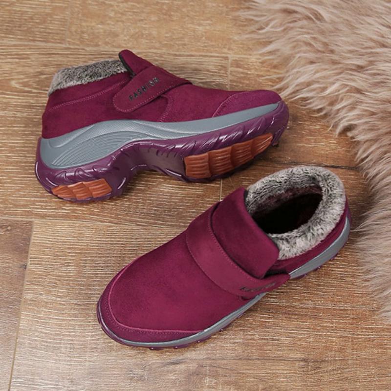 Warm Ankle Boots With Fluff Maxct