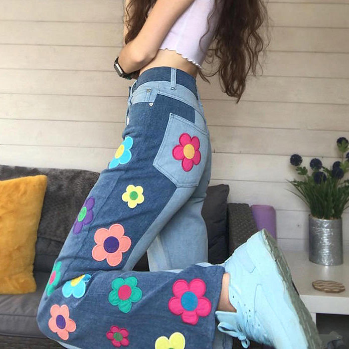 Peace & Petals Indie Kid Jeans Maxct