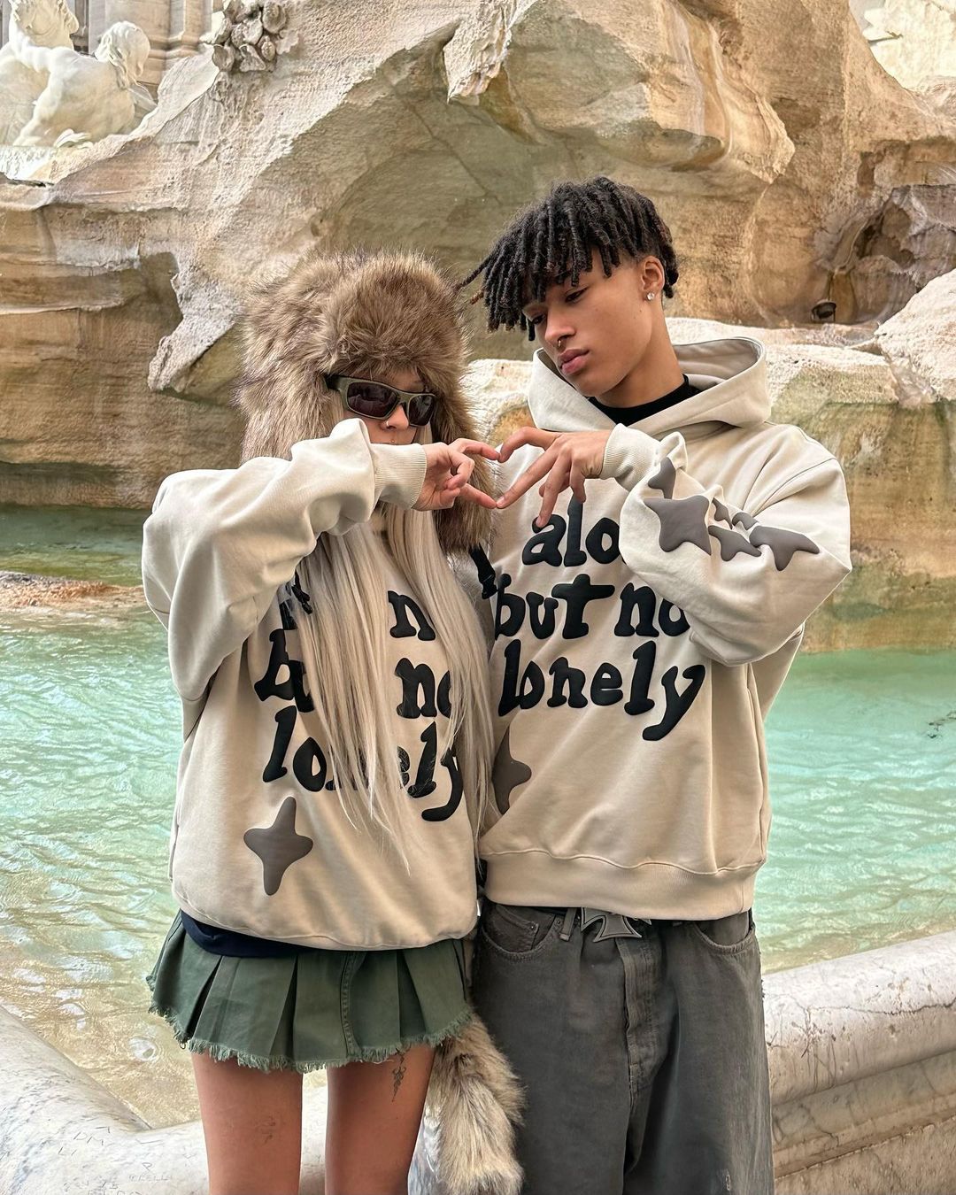 3D Letters Oversized Sweatshirt Hoodies Unisex - true deals club