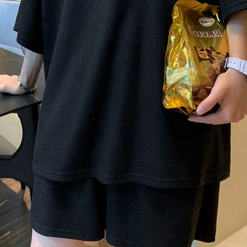 Maxct Casual Thin Short Sleeves And Shorts