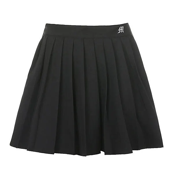 Naughty List Pleated Skirt Maxct