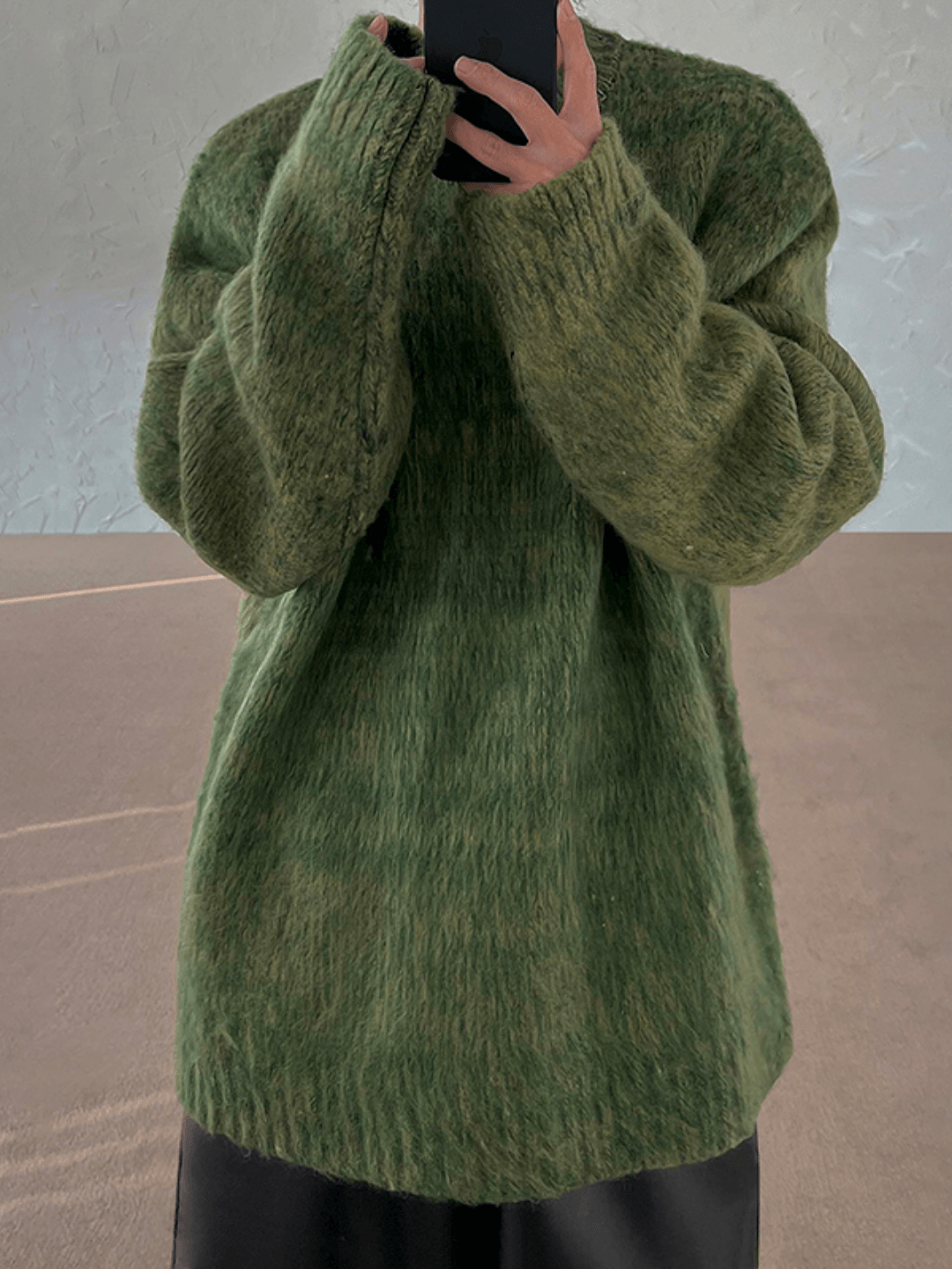 Maxct [Mrcyc] Mohair Loose Sweater Na566