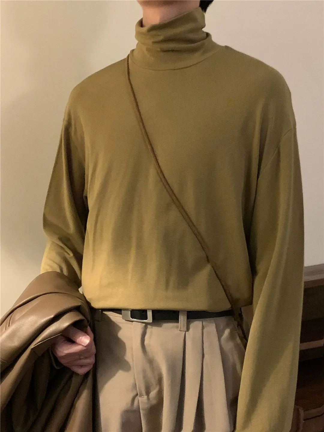 Nagawl Essential High Neck Shirt Maxct