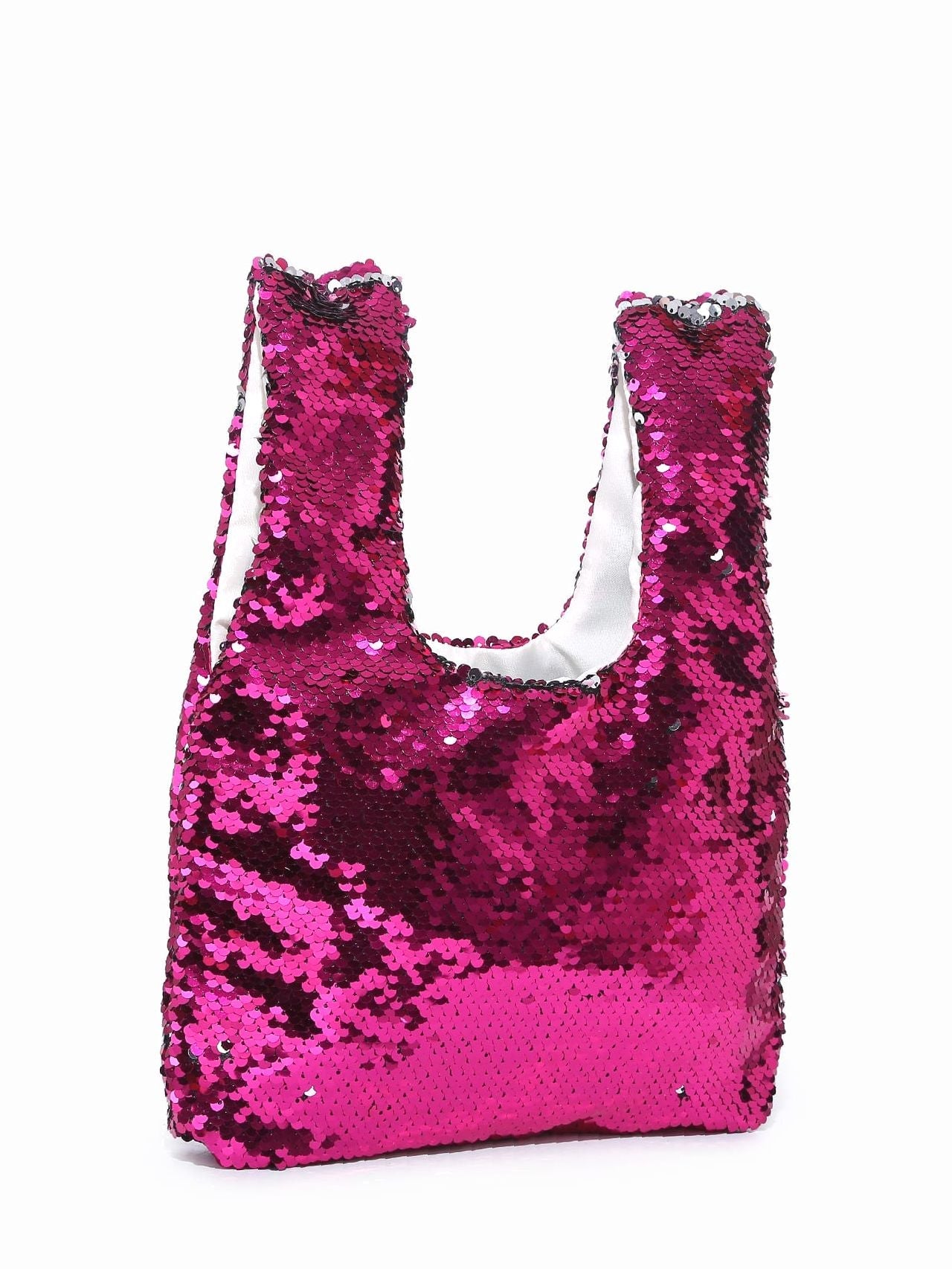 Maxct - Sequin Decor Top Handle Bag  - Women Tote Bags
