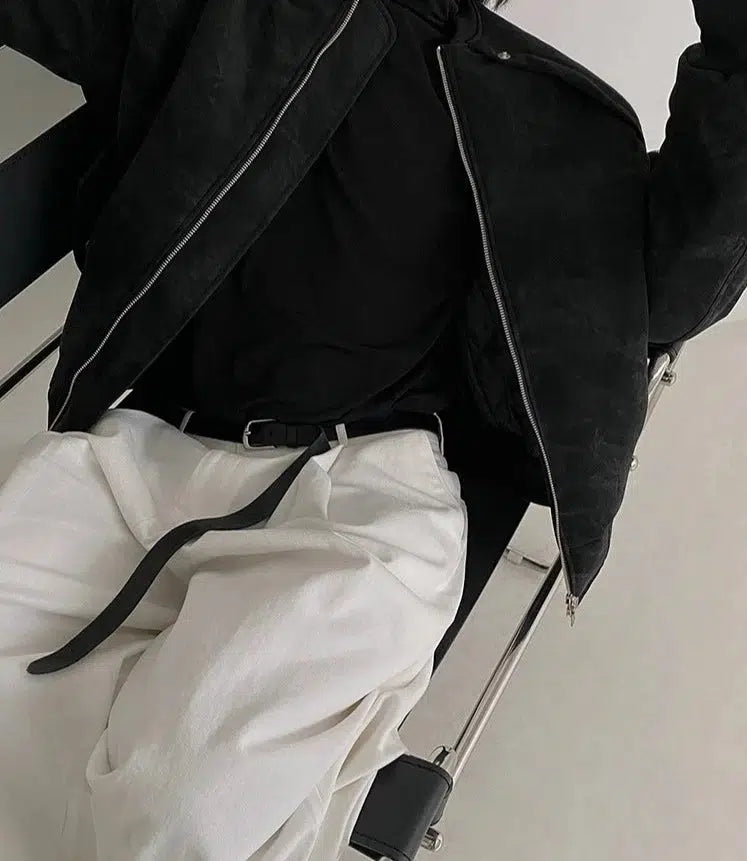Maxct Suede Padded Cotton Jacket