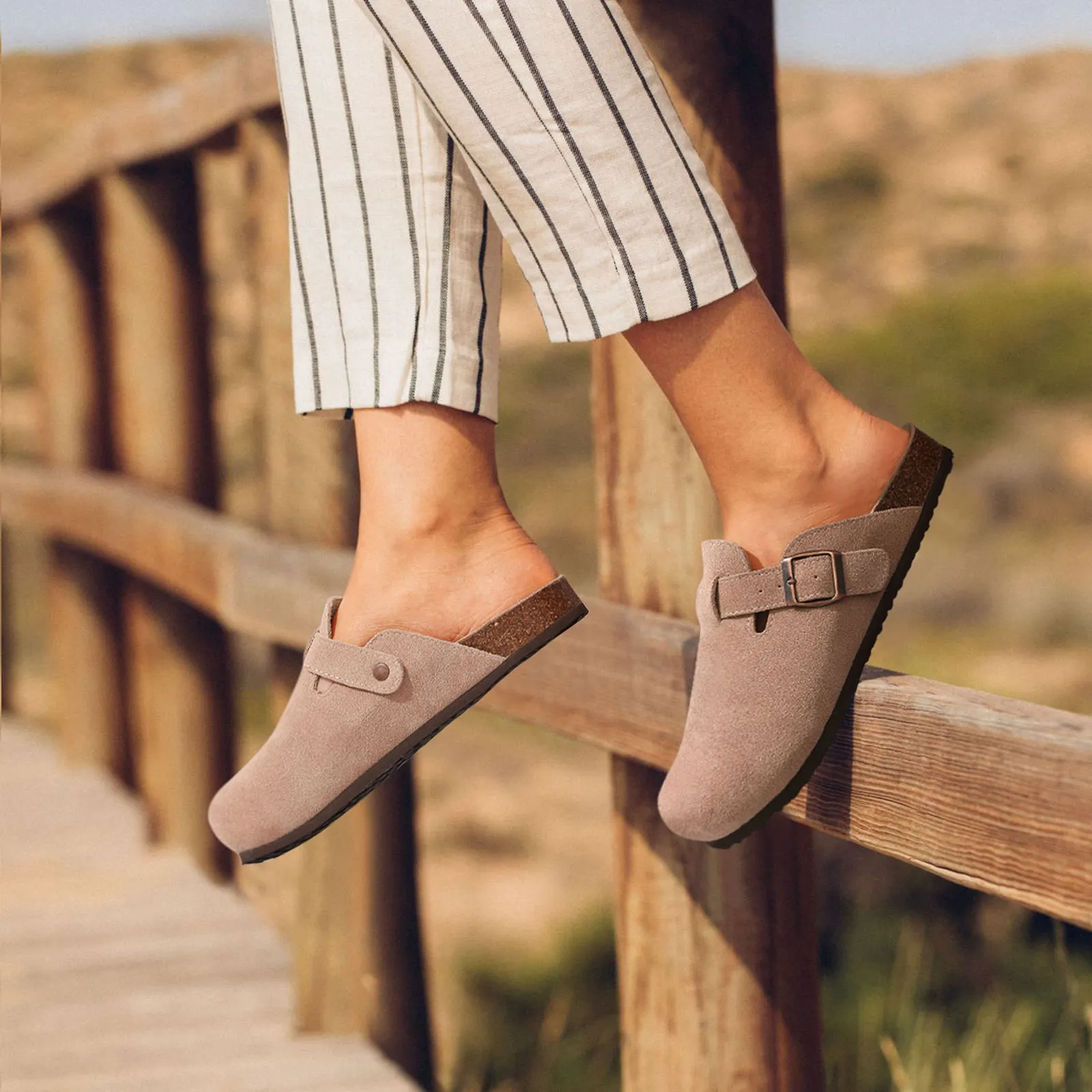 Cork Platform Sandals - Unisex