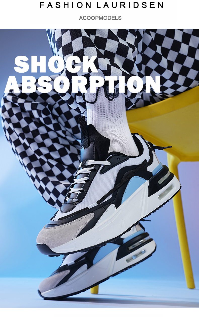 Men's Air Cushion Thick Platform Sneakers - true-deals-club