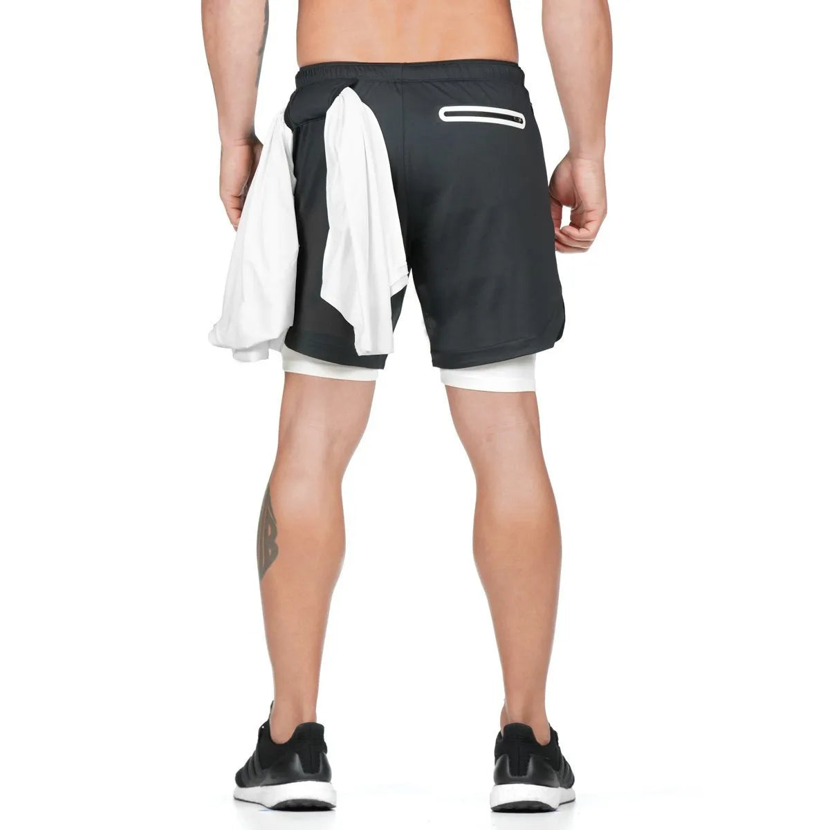 2-in-1 Running & Gym Mens Quick Dry Shorts Maxct