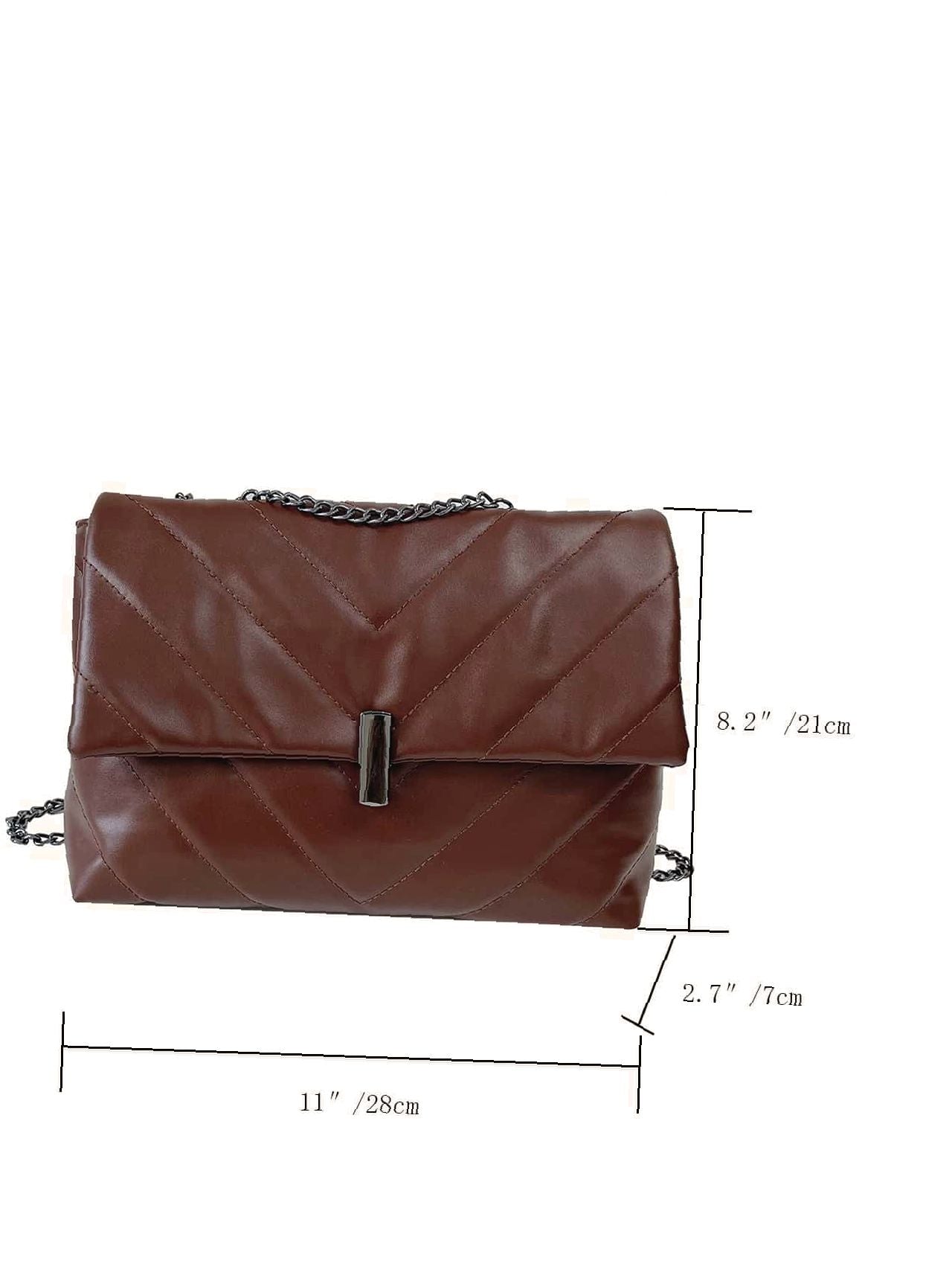 Maxct - Chevron Chain Tote Bag  - Women Tote Bags