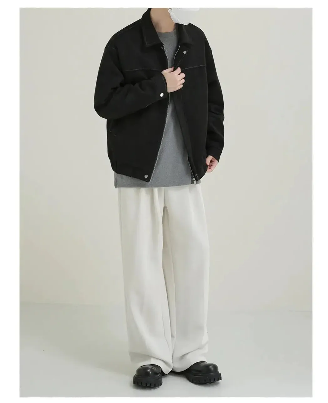 Maxct Spring Casual Suede Jacket