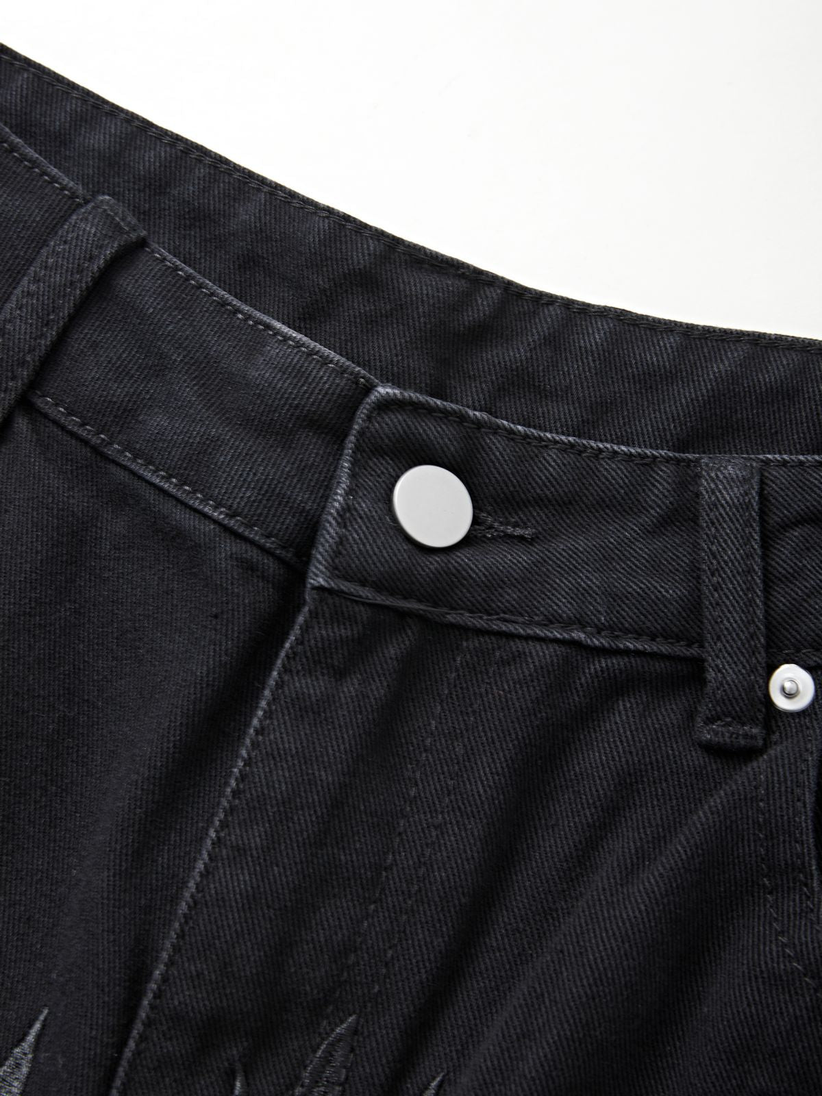 Men's Washed Revenge Straight Leg Jeans Maxct