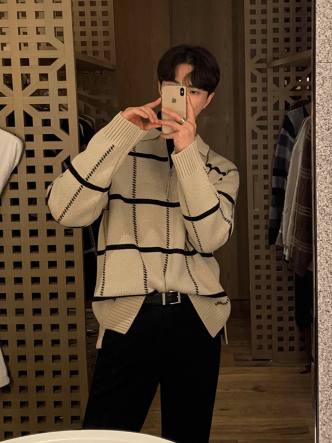 Maxct [Mrcyc] Plaid Sweater Na630